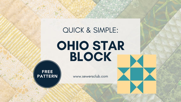 Ohio Star Free Block Pattern
