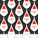 Jolly Holiday - Black Santa Baubles