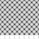 Home For The Holidays - Gray Gingham Plaid