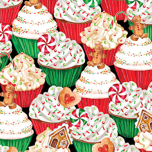 Sugar & Spice - Black Multi Cupcakes