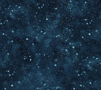 Silent Night - Dark Blue Snowy Texture