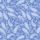 Annablue - Medium Blue Paisley