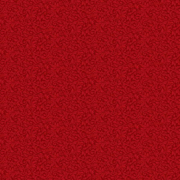 Holiday Joy - Red Scroll