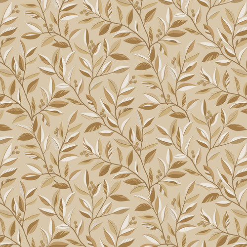 Divine Vines - Tan Wide Back 118"