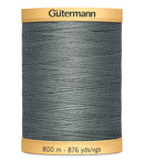 Gütermann Cotton 50 Solid 800m Stormy Gray