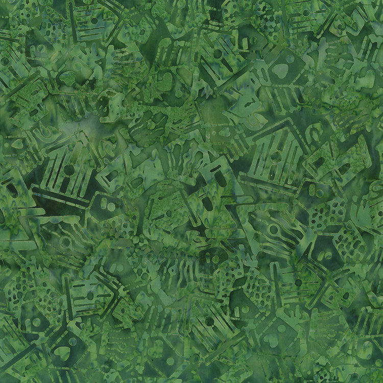 Secret Garden - Green Birdhouse Toss