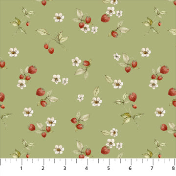 Heavenly Hedgerow - Pistachio Strawberries