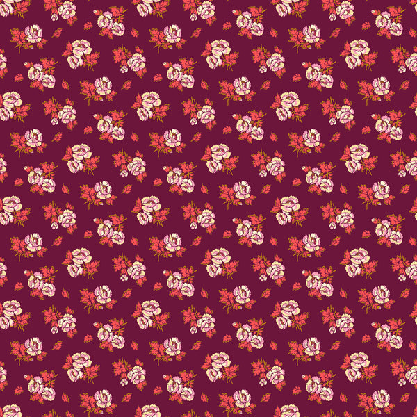 Wild Abandon - Plum Unboaund Floral