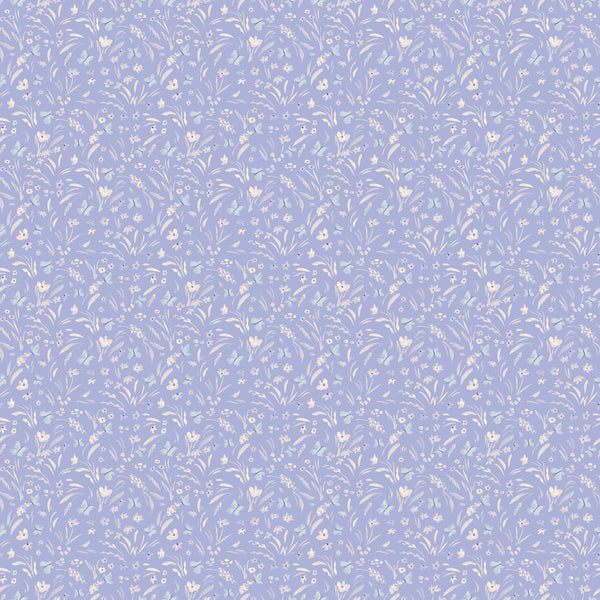 Golden Hour - Blue Butterflies