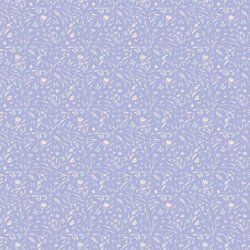 Golden Hour - Blue Butterflies