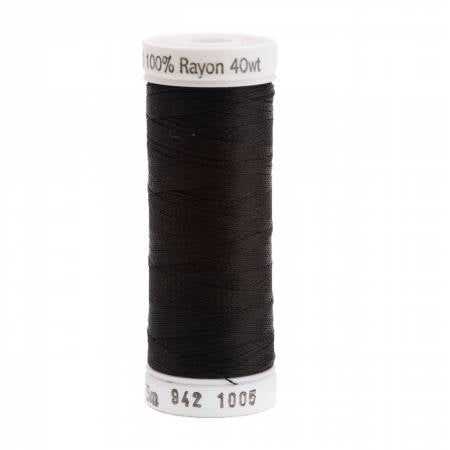 Sulky 40 Wt. Rayon col. 1005 Black