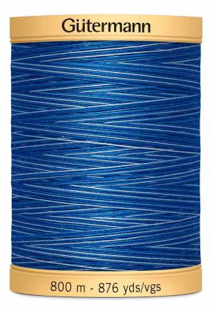 Gütermann Cotton Thread 50- 9986 Deep Evening Sky 800 Meters