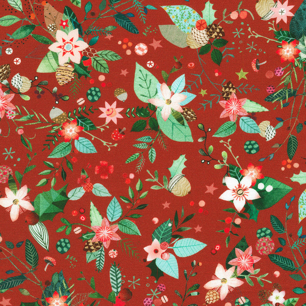 Festive Fauna - Crimson Holly