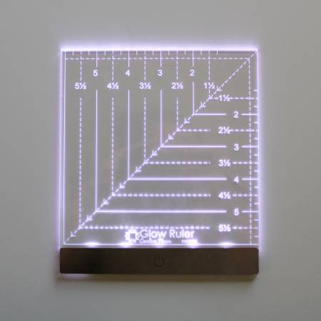 Carolina Moore Glow Ruler 6in Square Right Handed