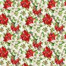 Holiday Joy - Cream Multi Open Poinsettia