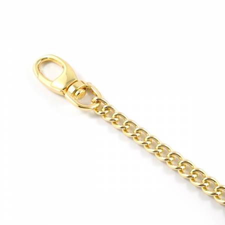 Emmaline Purse Chain with Hooks 26in Long Gold