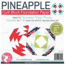 Pineapple 6in Block Foundation Paper