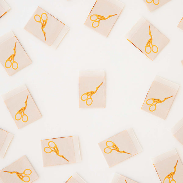 Sarah Hearts Labels - Stork Scissors
