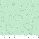 Dreamtime Minky - Green Dreamtime