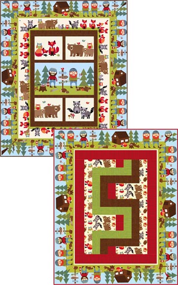 My Little Lumberjack & Friends Quilt Pattern