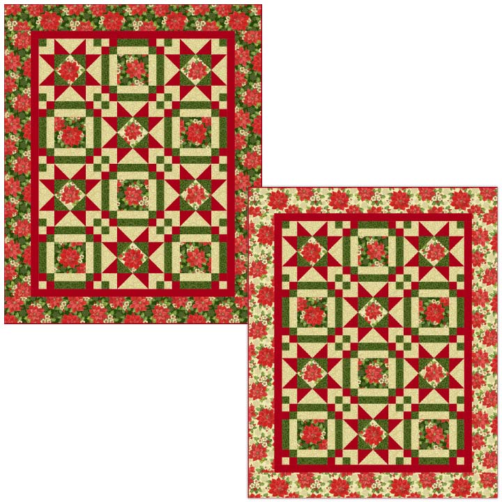 Seasonal Stars Quilt Pattern