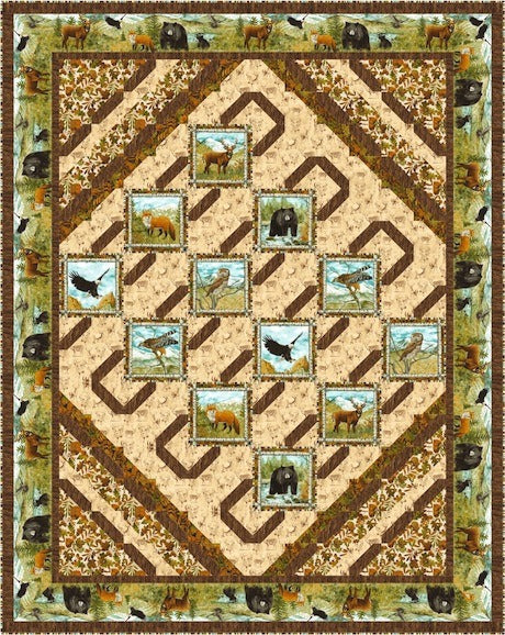 Wild Refuge Quilt Pattern