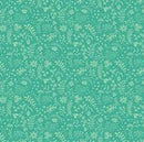 Sleepy Time - Light Emerald Floral