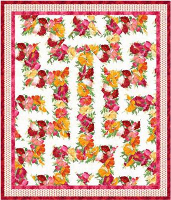 Amazing Poppies Quilt Pattern