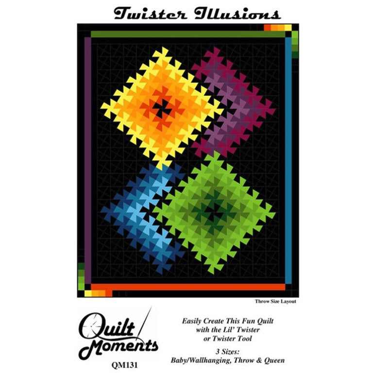 Twister Illusions Quilt Pattern