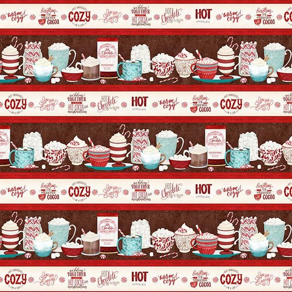 Cuppa Cocoa - Repeating Stripes Cream