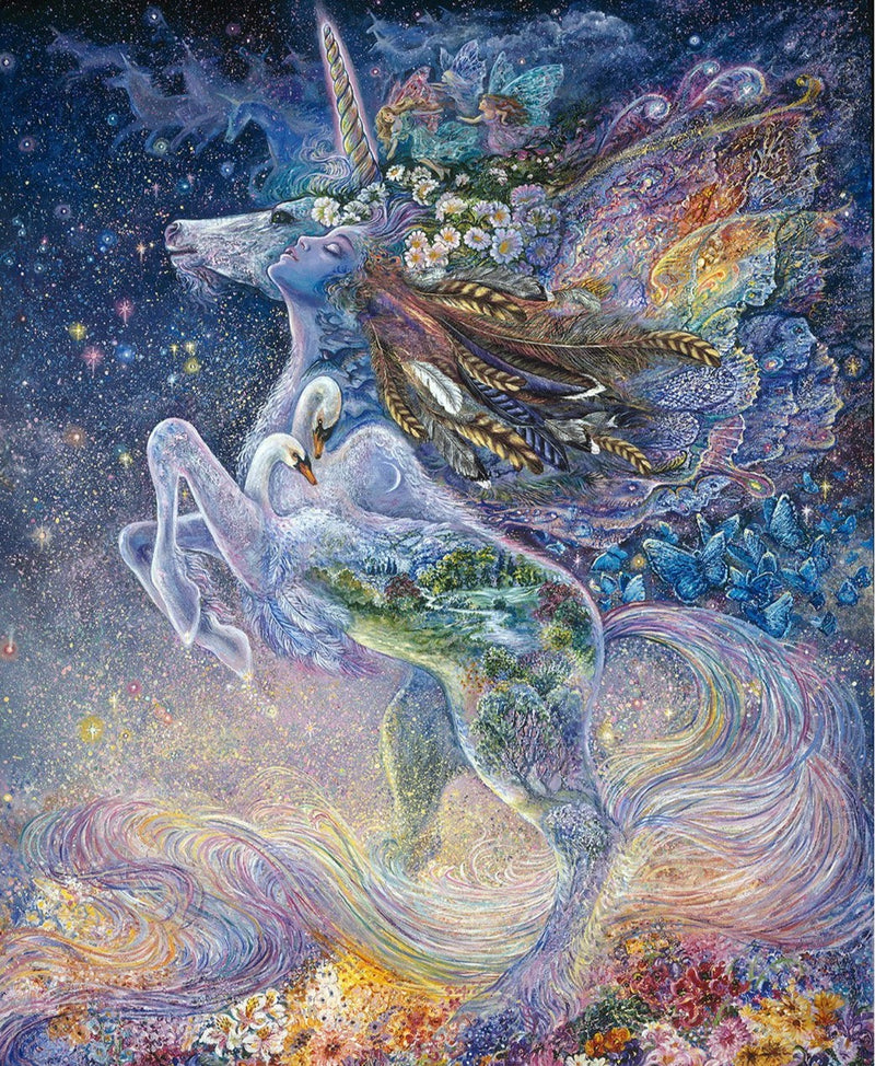 Celestial Journey - Unicorn Panel