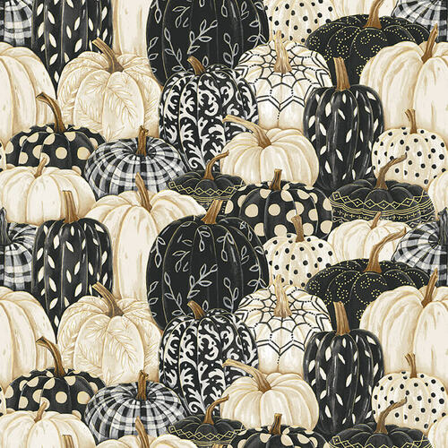 Fall Potpourri - Black Pumpkins