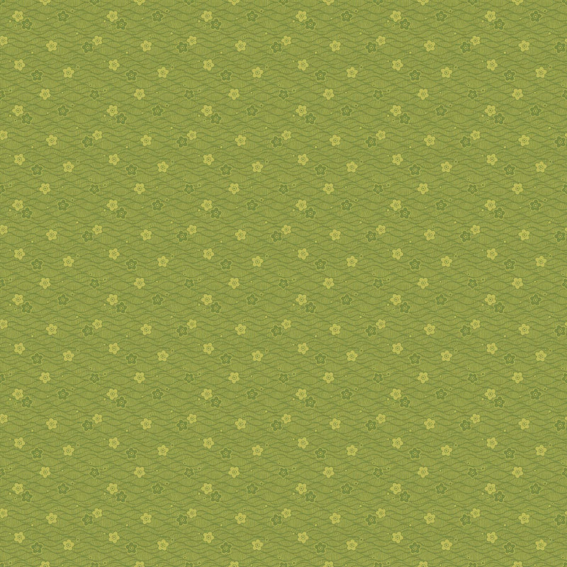 Kyoto Garden - Green Flowers