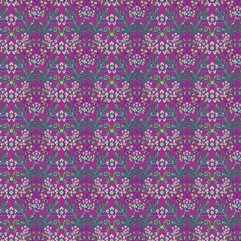 Wild - Fuchsia Large Floral