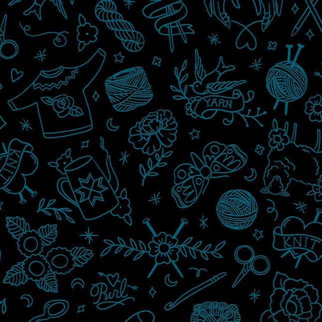 Purl - Yarn Flash Black
