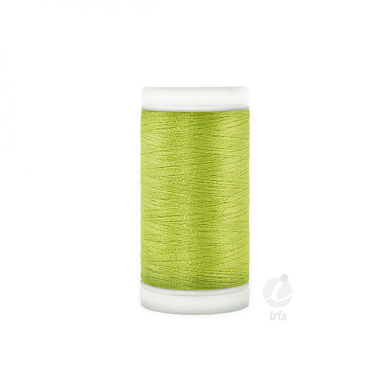 Iris Polyester Machine Embroidery Thread 600yd Lime Green