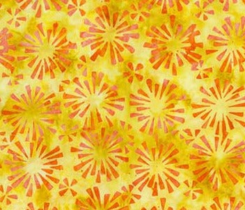 Quilter's Guide To The Galaxy - Sunshine Yellow Starburst