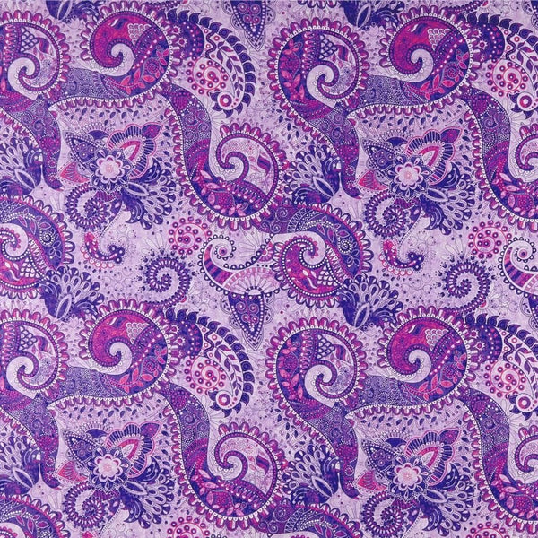 Purr-Suasion - Paisley Purple