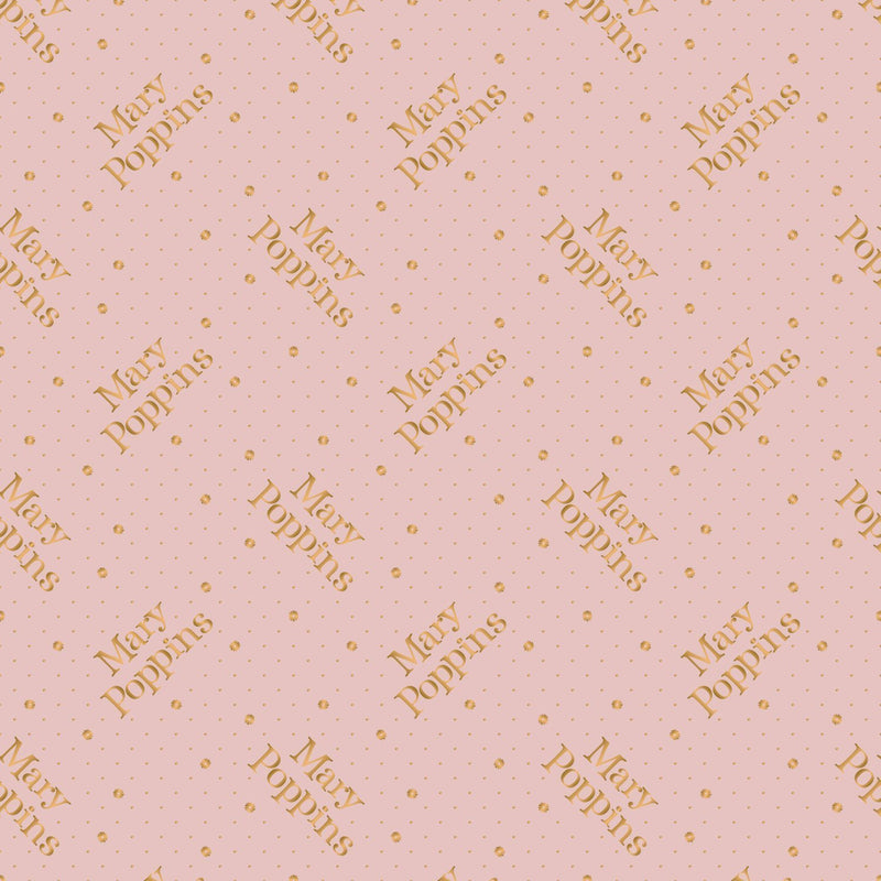 Mary Poppins - Logo Polkadots Pink