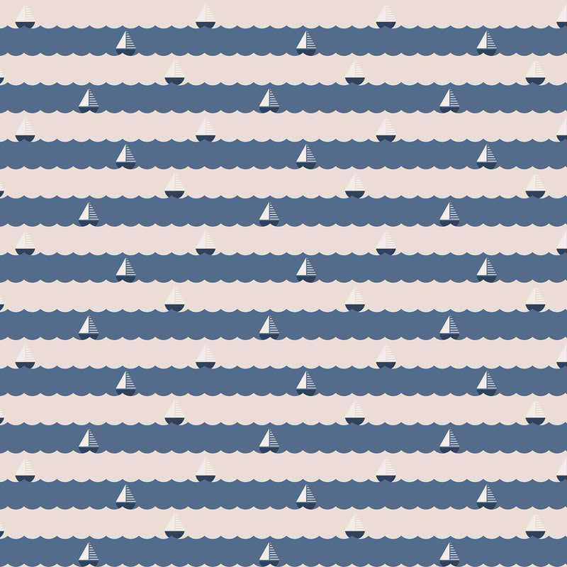 Sunkissed - Navy Stripes