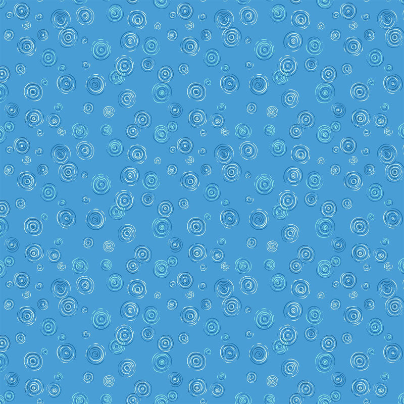 Pond Tales - Blue Droplets