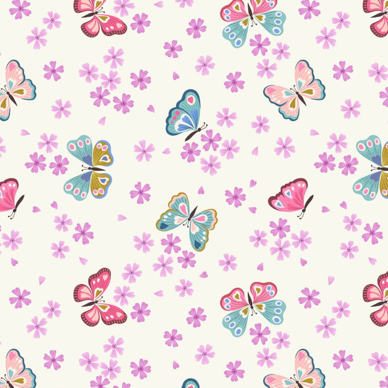 Love Blooms - Butterflies Cream