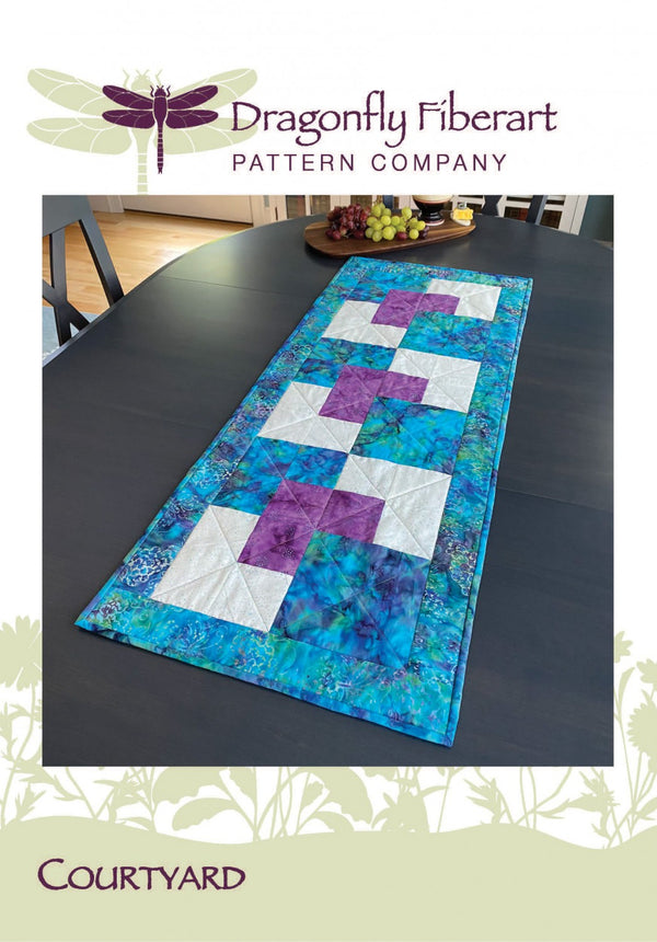 Courtyard Table Runner Pattern