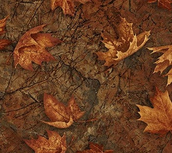 Stonehenge Windswept - Brown Leaf Toss