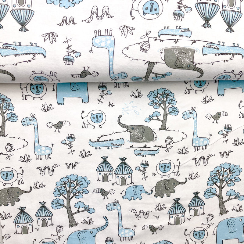 Flannels - Blue Elephants