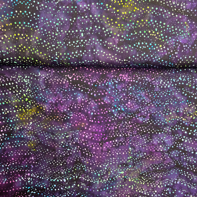 Star Bright - Purple Multi Dots