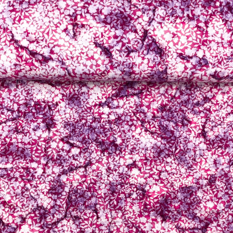 Banyan Batik - Pink Mini Floral