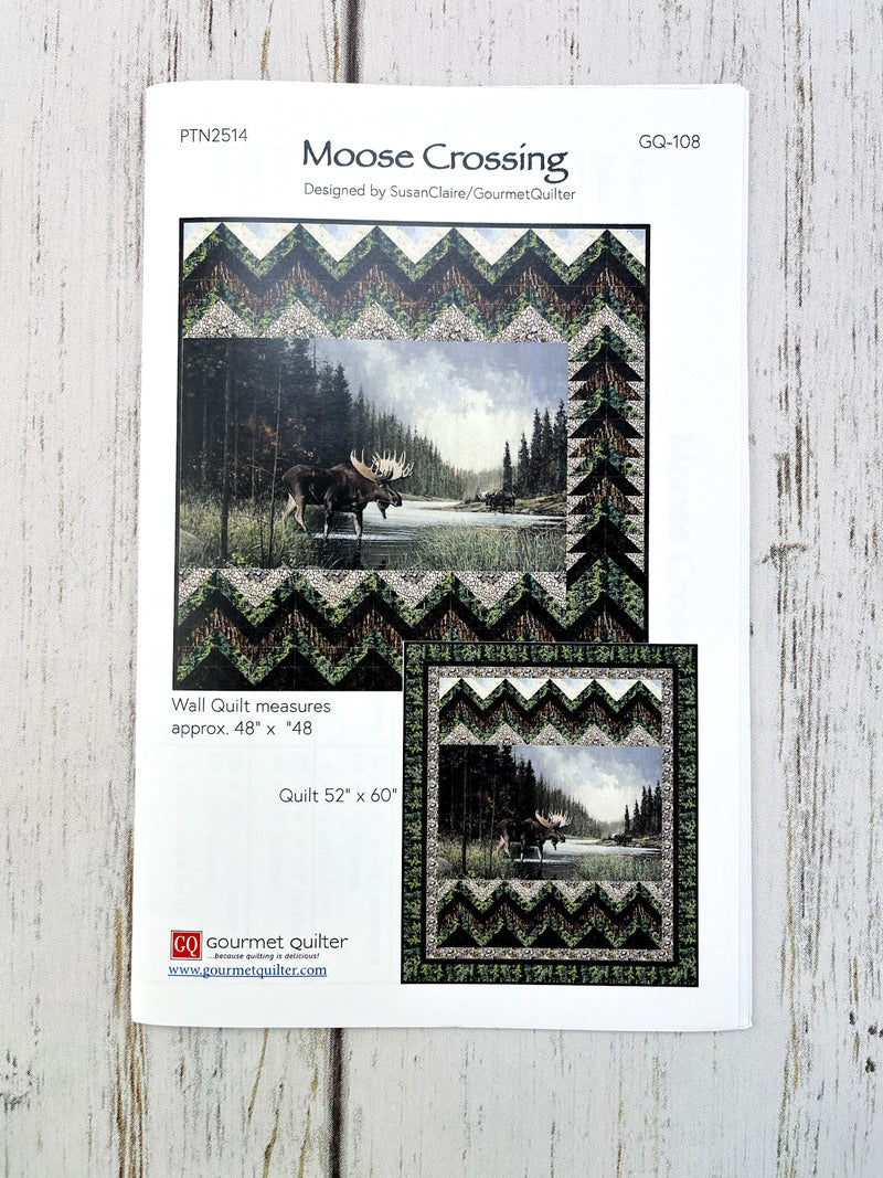 Moose Crossing Quilt Pattern