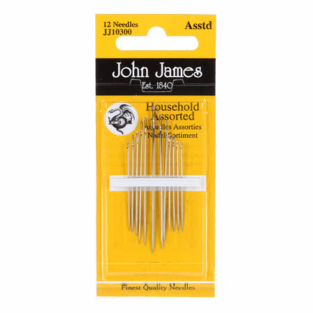 John James Household Needle Assortment 12ct