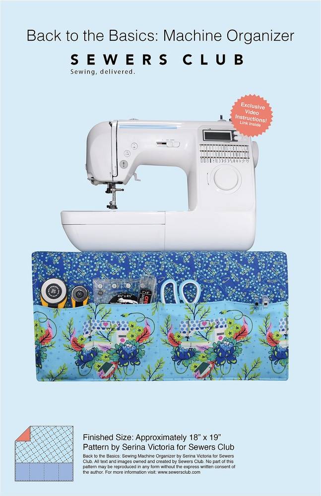 Sewing Machine Organizer Pattern